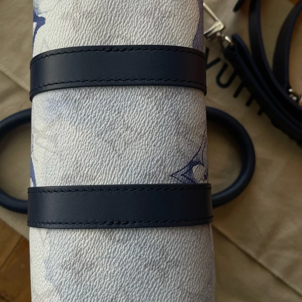 Louis Vuitton Blue and White Women's Bag‎